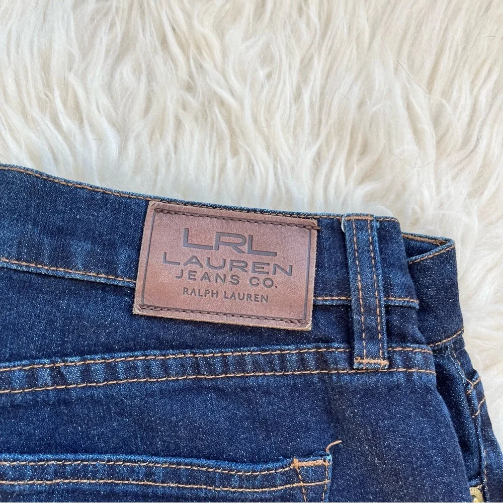 LRL Lauren Jeans Co. dark wash jeans size 6